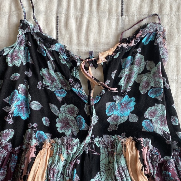 Free People Patterned Mini Dress - Picture 2 of 3